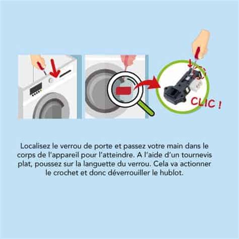 porte lave-linge bloquée bosch